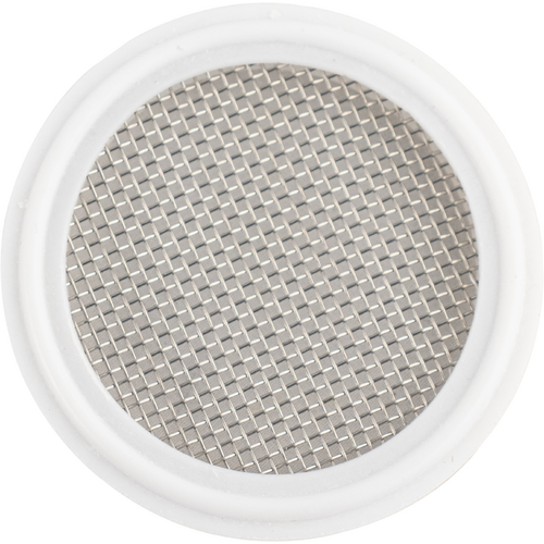 Tri-Clamp Gasket with Stainless Mesh Screen | 16 Mesh | Teflon | 2"