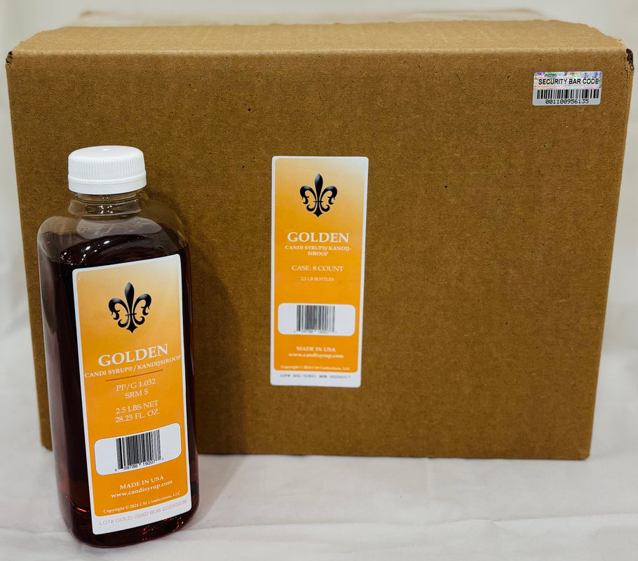 Golden Belgian Candi Syrup 5 Lovibond - 2.5 lb