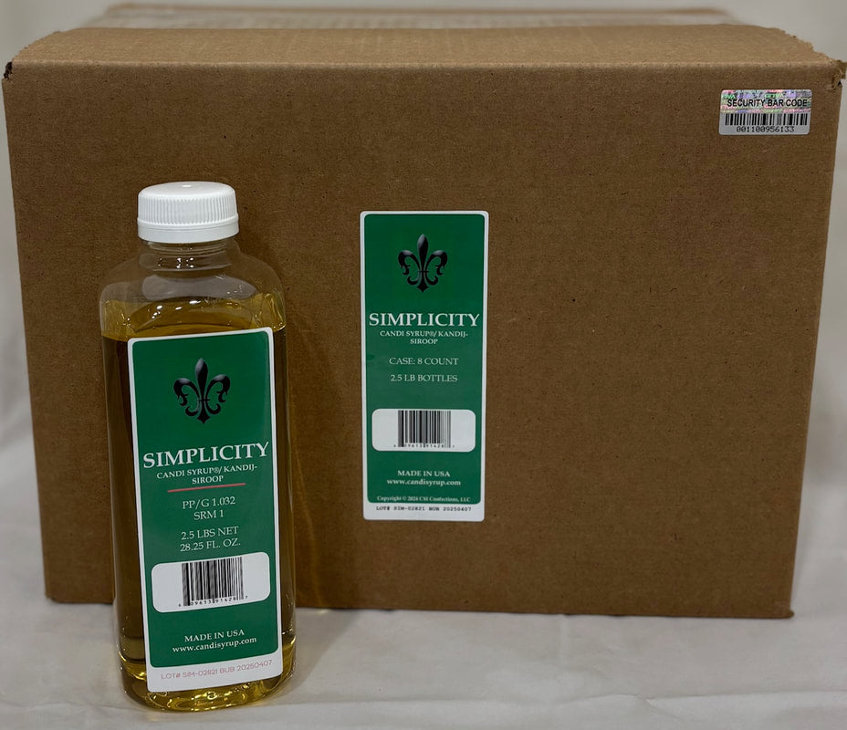 Simplicity Belgian Candi Syrup 0 Lovibond - 2.5 lb